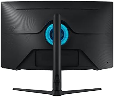 Samsung 32" Odyssey Neo G7 4K UHD 165Hz 1ms G-Sync 1000R Curved Gaming Monitor, Quantum HDR2000, AMD FreeSync Premium Pro, Ultrawide Game View, DisplayPort, HDMI, Height Adjustable Stand, Black - Image 3