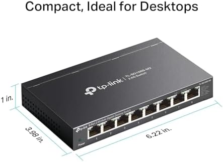 TP-Link TL-SG108S-M2, 8-Port Multi-Gigabit 2.5G Unmanaged Ethernet Switch - Image 4
