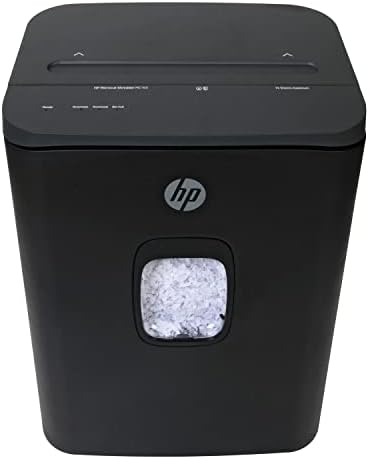 HP - Micro Cut Paper Shredder, 16-Sheet with Slide Top for Office - Image 4
