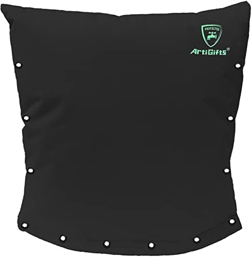 Pro Insulated Pouch - Backflow Insulation Cover for Winter Freeze Protection, Black, 25’’W x 30’’H - Measure Before Purchase by ArtiGifts