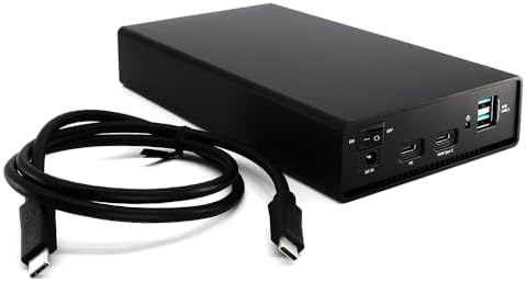 compatily LV22 28TB USB-C 10Gbps External HDD and HUB – Portable Enterprise Hard Drive for Professional Media Creators and Work from Home Office Professionals (with Enterprise HDD, 28TB) (Renewed) - Image 7