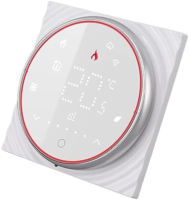 Smart Thermostat for Home Heating, 13mm Panel (White) - Image 3