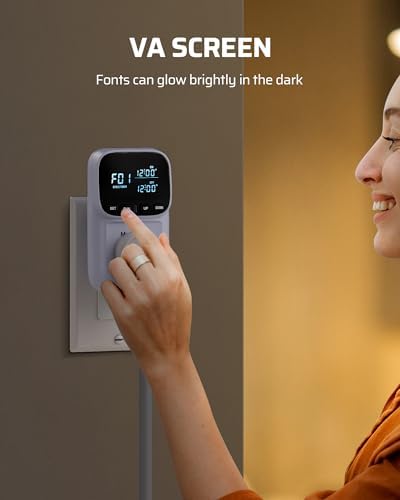 DEWENWILS Temperature Controller Outlet, 15A Thermostat Outlet, -40~210°F - Image 5