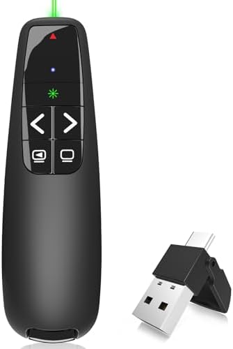 Wireless Presentation Clicker Remote for PowerPoint, Presenter by VILNIU%C2%AEPresentationClicker