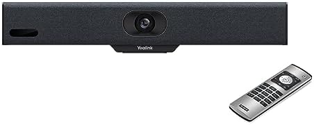 Yealink MeetingBar A10 4K Conference Room Webcam with 120 Wide Angle Camera, Android OS, Video Conferencing System with Microphone and Speaker, AI Speaker Tracking, Auto Framing, Teams Zoom Certified by RedefineYourWorkplace