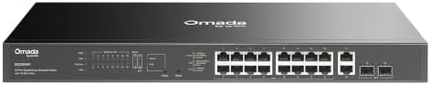 Omada ES220GMP, 16 Port Gigabit Easy Managed PoE Switch by Unknown
