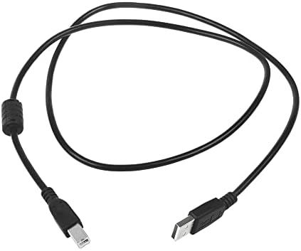 3ft Black USB Printer Cable Cord Compatible with Neat Receipts Scanner Neatdesk ND-1000 by Dysead