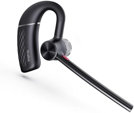 Yealink Bluetooth Headset BH71 Lite,Wireless Bluetooth Earpiece for Cell Phone，Single Ear Headset with Noise Canceling Mic for Office/Driving/Business,10Hrs Talktime,Mute by RedefineYourWorkplace