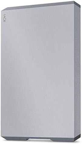 LaCie Mobile Drive 2TB External Hard Drive HDD – Space Gray USB-C USB 3.0, for Mac and PC Computer Desktop Workstation Laptop (STHG2000402) by LaCie