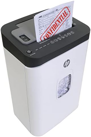 HP - Micro Cut Paper Shredder, 14-Sheet Manual, 200-Sheet Auto Feed - Image 4