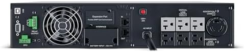 CyberPower OL2200RTXL2U Smart App Online UPS System, 2200VA/1800W, 7 Outlets, 2U Rack/Tower - Image 2