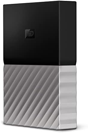 WD 4TB My Passport Ultra Portable External Hard Drive - USB 3.0 - Black-Gray - WDBFKT0040BGY-WESN (Old Generation) by WesternDigital