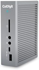CalDigit TS3 Plus Thunderbolt 3 Dock - 87W Charging, 7X USB 3.1 Ports, USB-C Gen 2, DisplayPort, UHS-II SD Card Slot, Gigabit Ethernet for Mac & PC, Thunderbolt 4 Compatible (0.8m/2.62ft Cable) by CalDigit