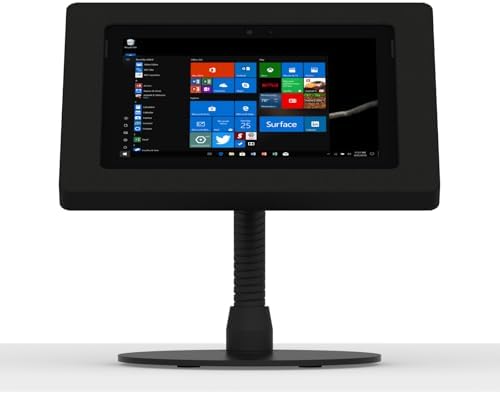 VidaMount Black Enclosure and Portable Flexible Stand [Bundle] Compatible with Surface Go, Go 2, Go 3 & Go 4 - Image 2