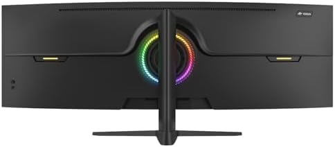CRUA 49" DQHD 165Hz Ultrawide Curved Gaming Monitor, 1500R, FreeSync, Black - Image 3