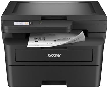 Brother HL-L2480DW Wireless Compact Mobile Monochrome Multi-Function Laser Printer with Copy, Scan, Duplex, Black & White Output | Includes Refresh Subscription Trial(1), (Renewed Premium) by Unknown