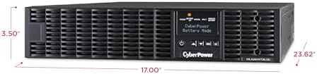 CyberPower OL2200RTXL2U Smart App Online UPS System, 2200VA/1800W, 7 Outlets, 2U Rack/Tower - Image 4