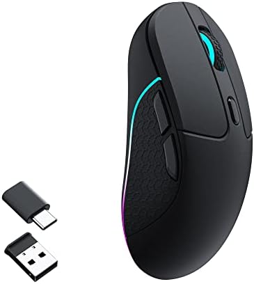 Keychron M3 Wireless Mouse, PAW3395 Sensor Supports 2.4 GHz/Bluetooth 5.1 by Keychron