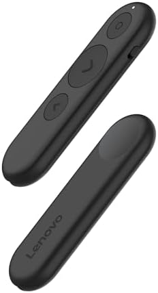 Lenovo Portable Rechargeable Presentation Remote – Bluetooth® 5.3 Wireless Clicker with Digital Pointer, USB‑C Charging, Ultra‑Lightweight, for Windows 10 or Later & macOS 12 or Later, Black - Image 5