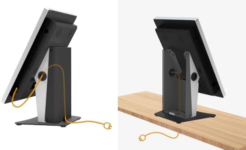 Kiosk VESA Display Stand All Metal for 15.6 inch Screen Monitor - BSC804BW - Image 6