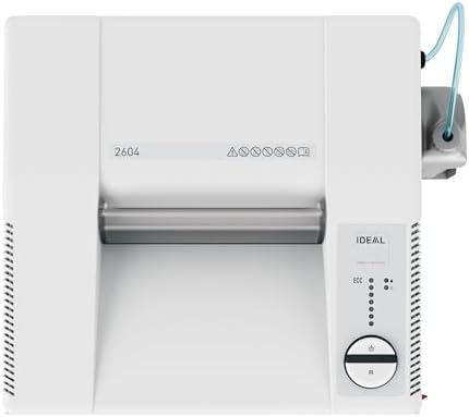IDEAL 2604 P7 Super Micro Cut Cenntralized Paper Shredder with Pink Oil - Image 4