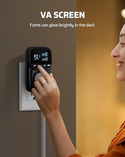 DEWENWILS Temperature Controller Outlet 15A Thermostat Plug, -40~210°F - Image 5