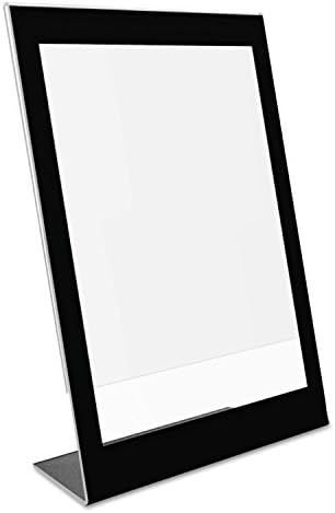 Deflecto 69775 Superior Image Black Border Sign Holder, Plastic, 8-1/2 x 11, Black/Clear - Image 2