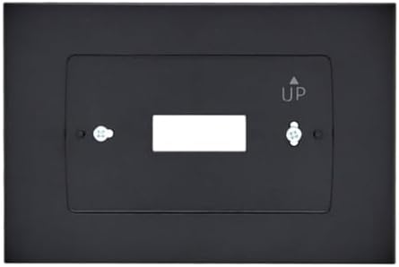 Wall Plate for Sensi Touch Smart Thermostat in Black, SA5B by Sensi