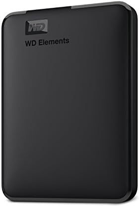 WD 6TB Elements Portable External Hard Drive for Windows, USB 3.2 Gen 1/USB 3.0 for PC & Mac, Plug and Play Ready - WDBHJS0060BBK-WESN by WesternDigital