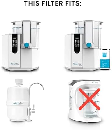 AquaTru Classic VOC Carbon Replacement Filter (Stage 4) – Compatible with AquaTru Classic, Classic Smart & Under Sink Purifier Models (Green) - Image 2