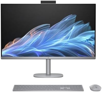 HP OmniStudio X 32 31.5" 4K UHD (3840x2160) All-in-One Desktop PC - Intel Core Ultra 7 258V up to 4.8 GHz, 32GB DDR5 RAM, 1TB NVMe SSD, Intel Arc Graphics, Wireless Keyboard & Mouse, Windows 11 Home by Unknown