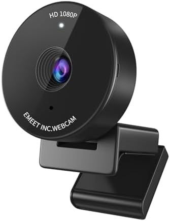 EMEET C950 1080P Webcam, USB Webcam with Microphone&Physical Privacy Cover by EMEET