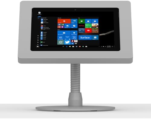 VidaMount Light Grey Enclosure and Portable Flexible Stand [Bundle] Compatible with Surface Go, Go 2, Go 3 & Go 4 - Image 2