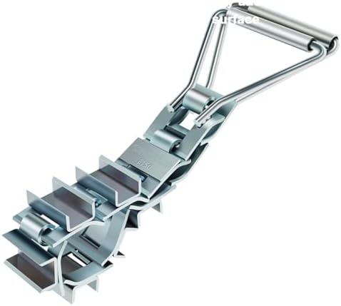 33" Steel Pipe Descaler for 3"-12" Pipes,DS12 Zinc-Plated Steel Scale Remover Tool for Removing Scale, Dirt, and Corrosion from Pipe Surface,2" Clearance Needed - Image 2