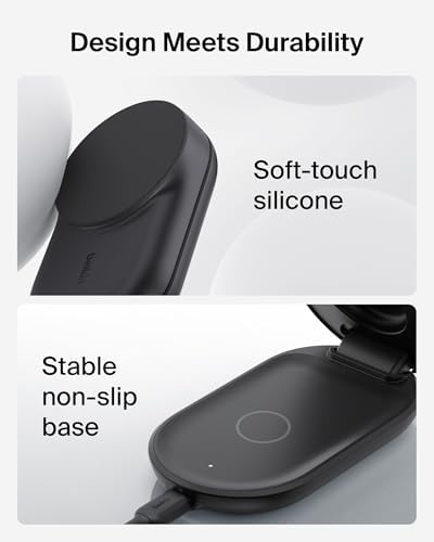 Belkin Qi2.2 25W Wireless 3 in 1 Foldable Fast Charging Station for iPhone - Image 4