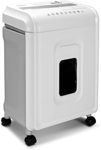 Aurora Anti-Jam 12-Sheet Cross-Cut Paper/CD and Credit Card Shredder with 4 Gallon Pullout Basket/Security Level P-4 - Image 7
