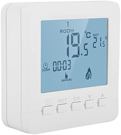 Smart Digital Thermostat with LCD Display Programmable Temperature Control for Efficient Home Climate Management - Image 7