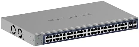 NETGEAR 52-Port Gigabit Ethernet Smart Managed Switch (GS752TX) by NETGEAR