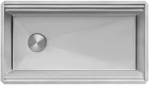 Ruvati 33-in Stainless Two-Tier Workstation Kitchen Sink - RVH6222ST - Image 3