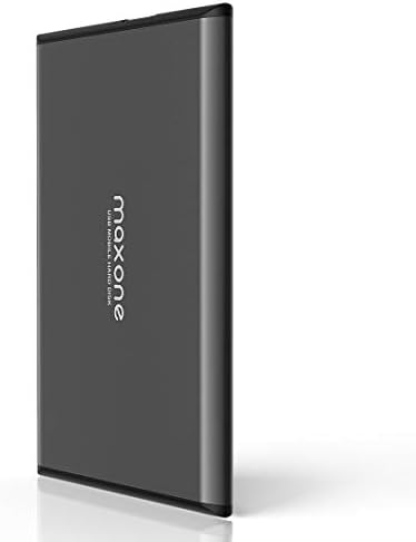 Maxone 750GB Ultra Slim Portable External Hard Drive HDD USB 3.0 Compatible by Maxone
