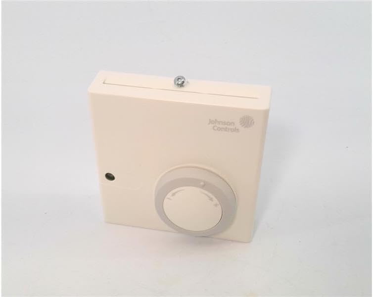 Temp Network Sensor, 80mm x 80mm Size, with Logo, Without Display, Warmer/Cooler Dial, Without Scale Toggle, Without Fan Control, Screw Terminals & Without Switches, Without VAV Feature by Johnson+Controls