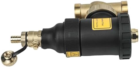 Boiler Dirt Separator, Magnetic Sludge Filter, Central Water Heater Filter, Brass Stainless Steel Mesh, DN20 DN25 DN32 Threaded Connection, Rust Scale Sediment(DN32/1-1/4 male) - Image 6