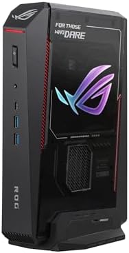 ROG NUC 16 AI Gaming Mini PC with Intel Core Ultra 9 290HX Plus, NVIDIA GeForce RTX 5080 Mobile GPU, 32GB DDR5 RAM, 1TB PCIe Gen4 SSD, Wi-Fi 7, Thunderbolt 4, Triple-Fan Cooling, 3-Year Warranty by Unknown