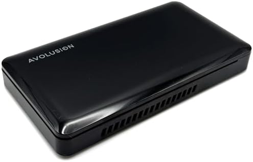 Avolusion M3 Series 1TB USB 3.0 Portable External Hard Drive - Black (for Windows, Mac OS, Xbox, PS) by Avolusion