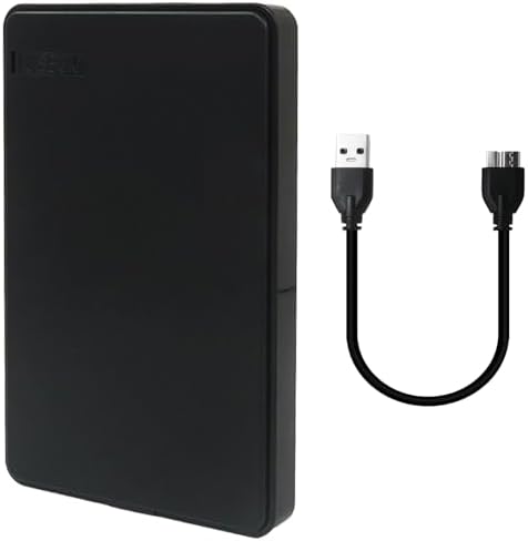 New 1TB Portable External Hard Drive – USB3.0 Ultra Slim Compatible with MacBook Chromebook Xbox One, High-Capacity Storage for Files Movies Music Photos Games Backup by Unknown