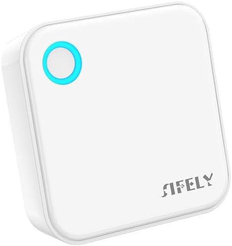 Sifely Smart Lock Wi-Fi Gateway - Remote Access Hub for Sifely Smart Door Lock, Works with App & Alexa (Model G5, Supports 2.4G & 5G Wi-Fi Dual-Band) by SifelySmartLocks