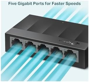 TP-Link LS1005G, Litewave 5 Port Gigabit Ethernet Unmanaged Switch - Image 3