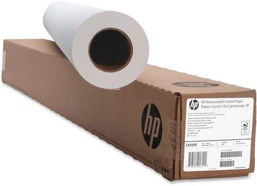 HP C6569C Heavyweight Coated Wide Format Roll, 42" x 100', 35 Lb - Image 3