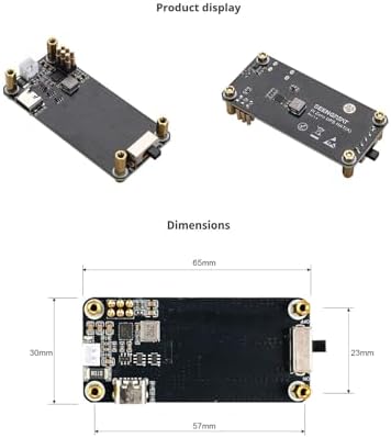 UPS HAT for Raspberry Pi Zero, Uninterruptible Power Supply Module, Plug-and-Play Ba-ttery Backup Board, Real-Time INA219 Ba-ttery Monitor, Supports 3.7 V Lithium Ba-ttery, Power Management Expansion - Image 7