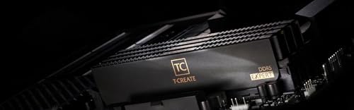 TEAMGROUP T-Create Expert Overclocking 10L CL28 DDR5 32GB Kit (2 x 16GB) 6000MHz (PC5-48000) Intel XMP 3.0 & AMD Expo Compatible Desktop Memory Module Ram Black - CTCED532G6000HC28ADC01 - Image 2